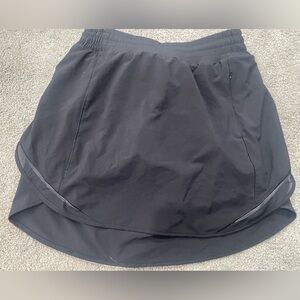 Black lululemon skort/tennis skirt